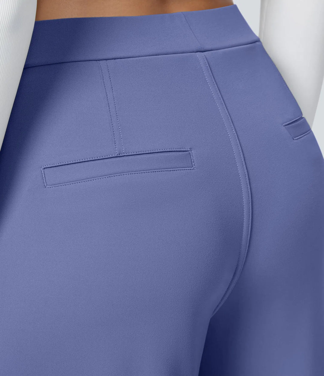 Pantalon tailleur Jean & Marie DayStretch coupe droite taille haute avec poches