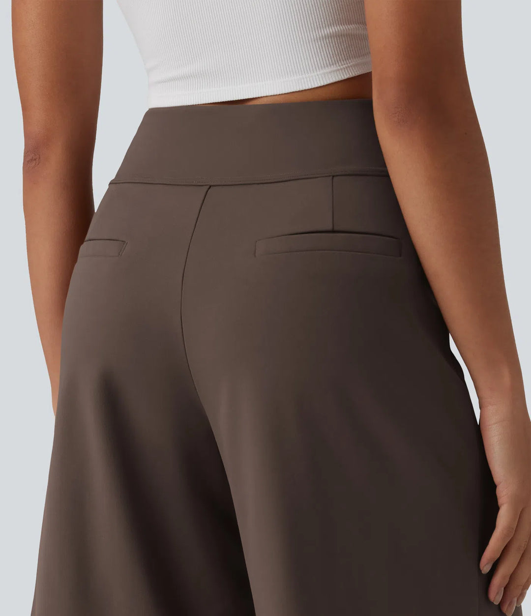 Short tailleur bermuda plissé