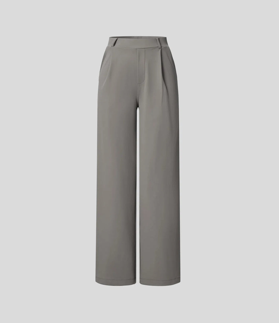 Pantalon tailleur Jean & Marie DayStretch coupe droite taille haute avec poches