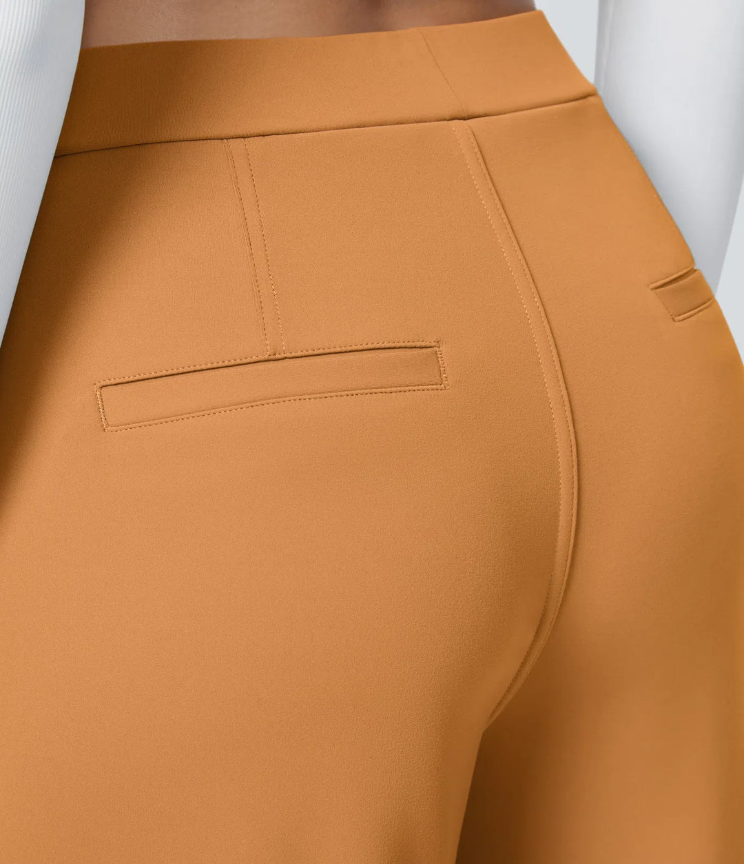 Pantalon tailleur Jean & Marie DayStretch coupe droite taille haute avec poches