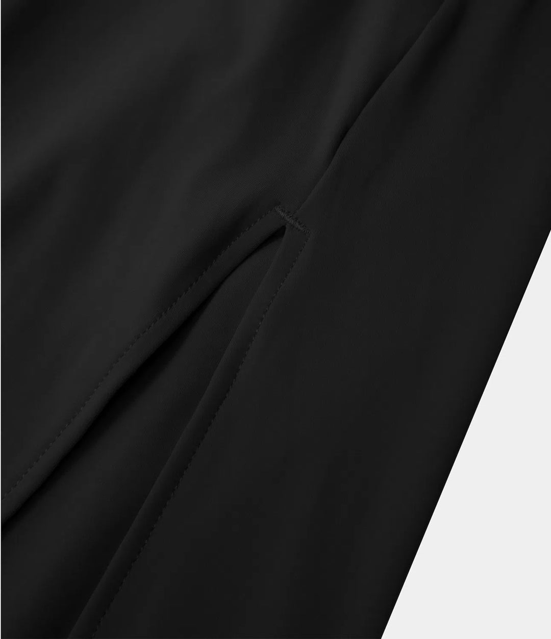 Robe midi casual laquée fendue, brassière intégrée, dos nu croisé