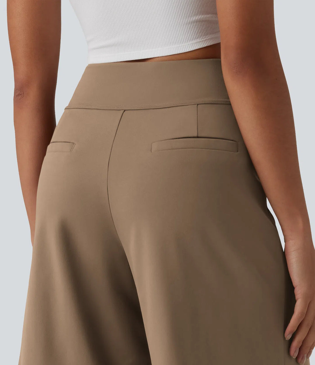 Short tailleur bermuda plissé
